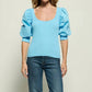 Nation Ltd - Corynn Puffed Sleeve Top