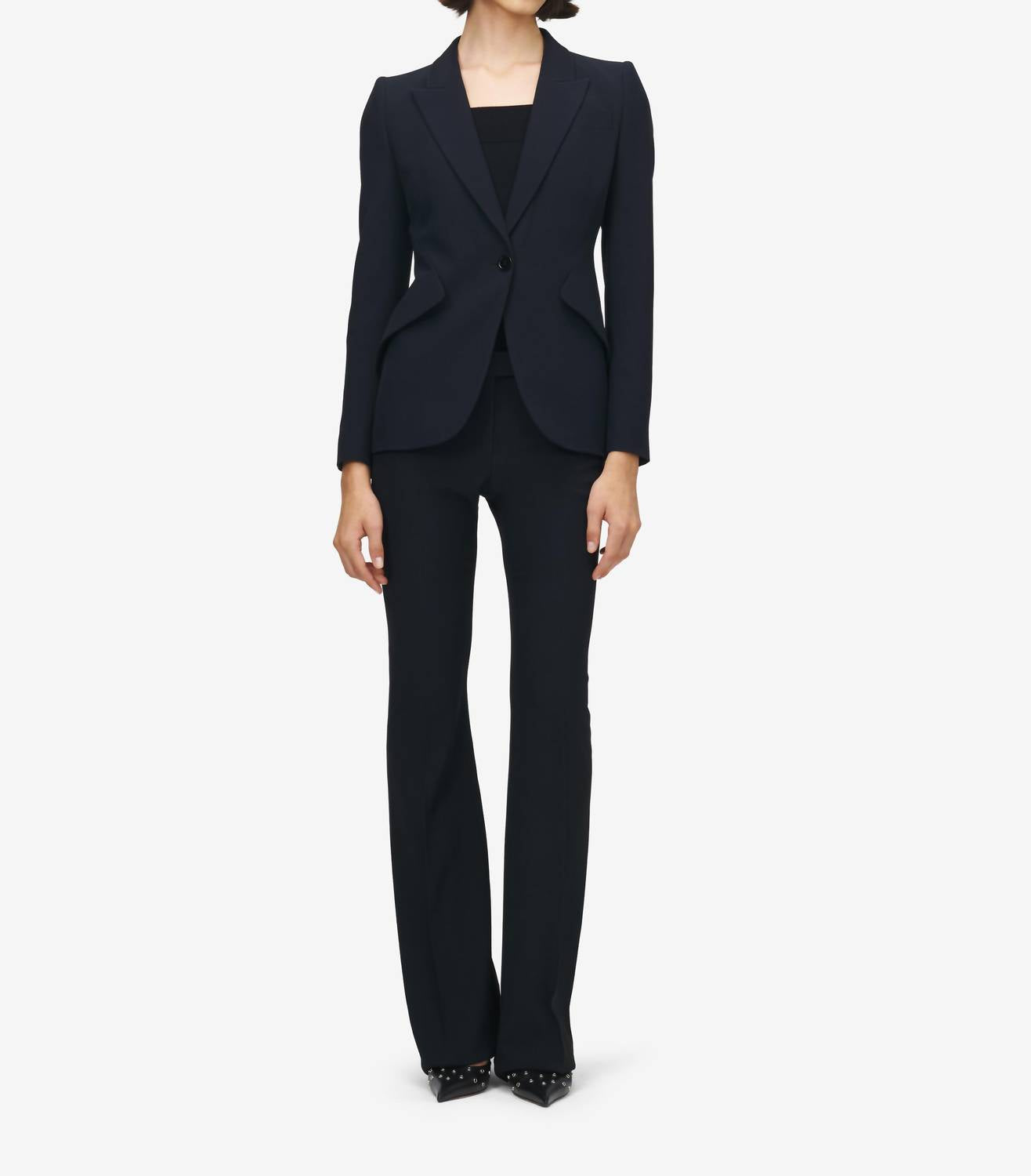 Mcq Alexander Mcqueen - Leaf Crepe Jacket