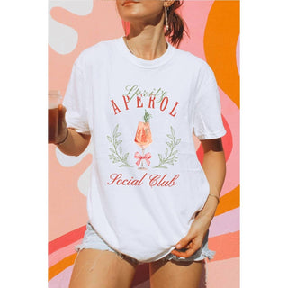 Illustrated Society - Women's Aperol Spritz Social Club Top