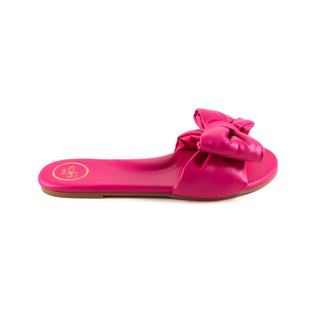 Solei Sea - Women's Rafie Bow Slide Sandals