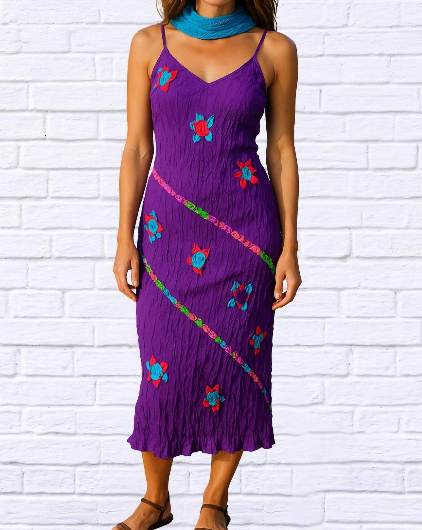 Diva Usa - Sibella Crushed Dress