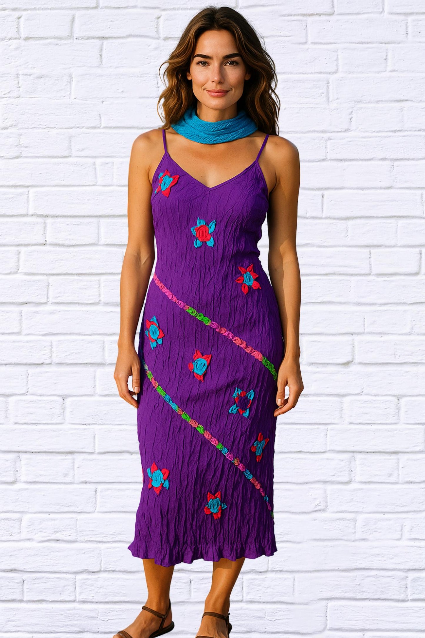 Diva Usa - Sibella Crushed Dress