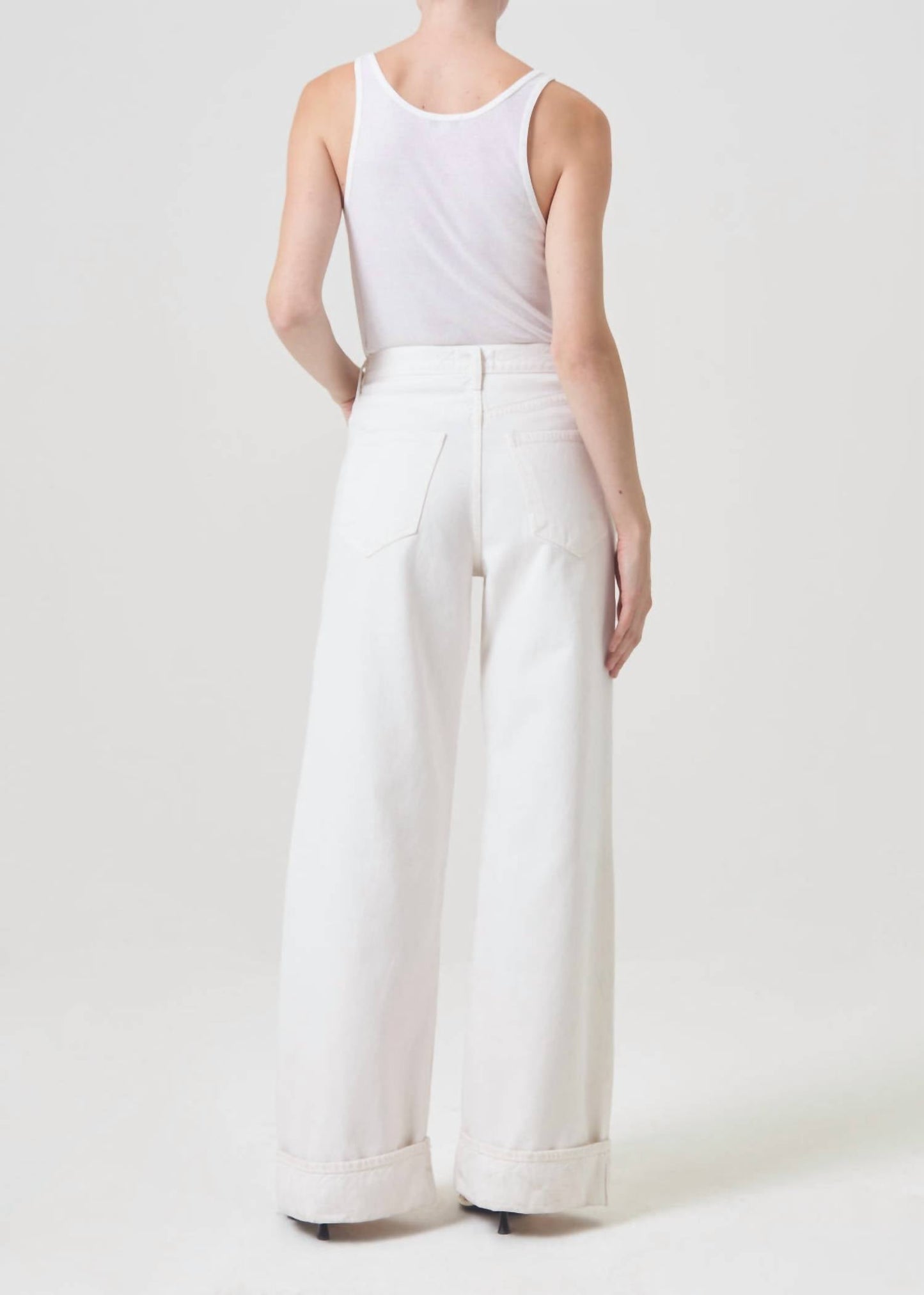 Agolde - Dame High Rise Wide Leg Jeans