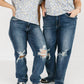 Judy Blue - Revere Beach Destroyed Hem Jean