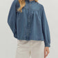 Entro - Abby Long Sleeve Denim Top