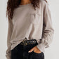 Free People - Fade Into You Crewneck Tee