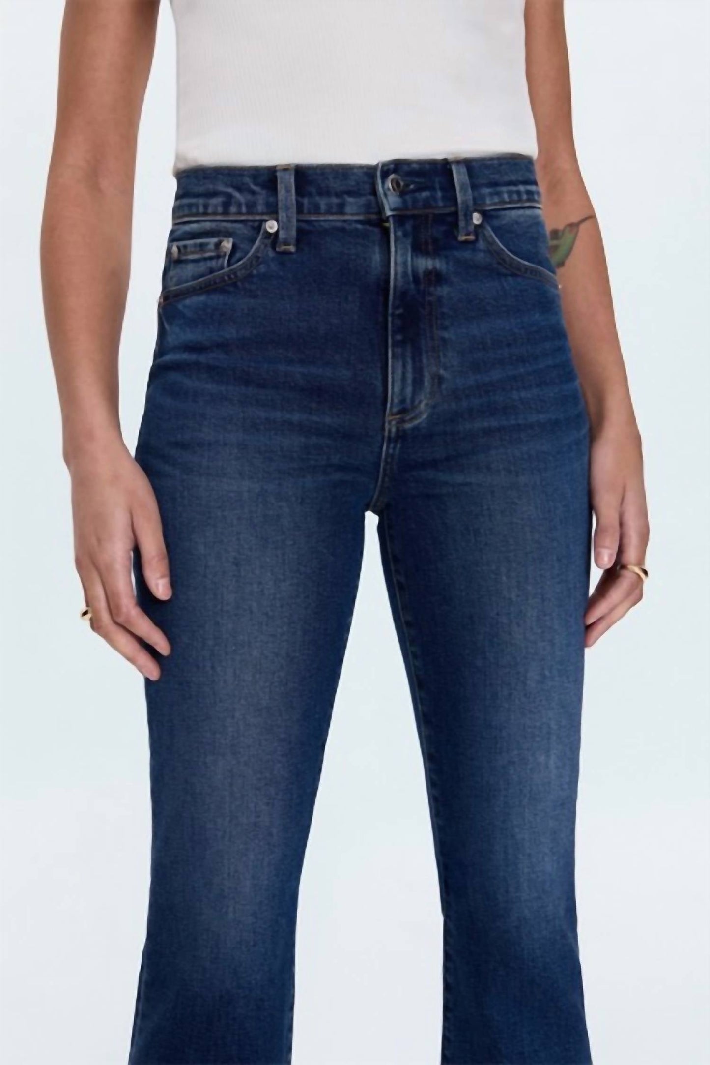 Pistola - Lennon High Rise Crop Boot Cut Jeans