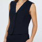 Current Air - V-neck Sleeveless Button Front Vest
