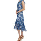 Tommy Hilfiger - Paisley Print Ruffled Midi Dress