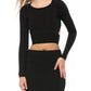 Kendall + Kylie - Compact Overlap Pencil Skirt