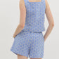 Entro - Dot Top & Shorts Set