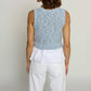 Central Park West - Sleeveless Twofer Sweater Vest