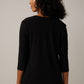 Joseph Ribkoff - Asymmetric Hem Top
