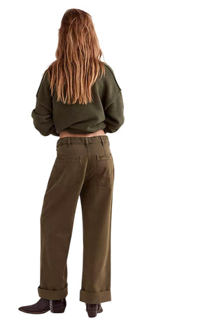 Free People - Palmer Cuffed Jeans