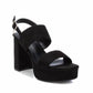 Xti - Women's Heeled Suede Sandals