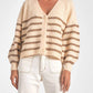 Elan - Carmel Stripe Cardigan