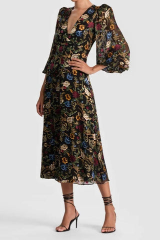 Alice + Olivia - Mona Midi Dress