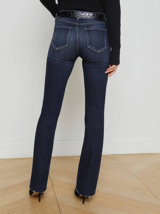 L'Agence - Sneeki Low-rise Straight-leg Jean - Crest