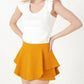 2.7 August Apparel - U-neckline Ribbed Knit Top
