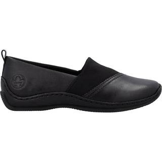 Rieker - Women's Stretch Leather Casual Slip Ons Shoes