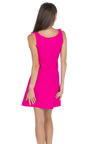Akalia - Aria Bow Sleeveless Mini Dress