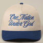Fashion City - Unisex One Nation Under God Two-tone Trucker Hat