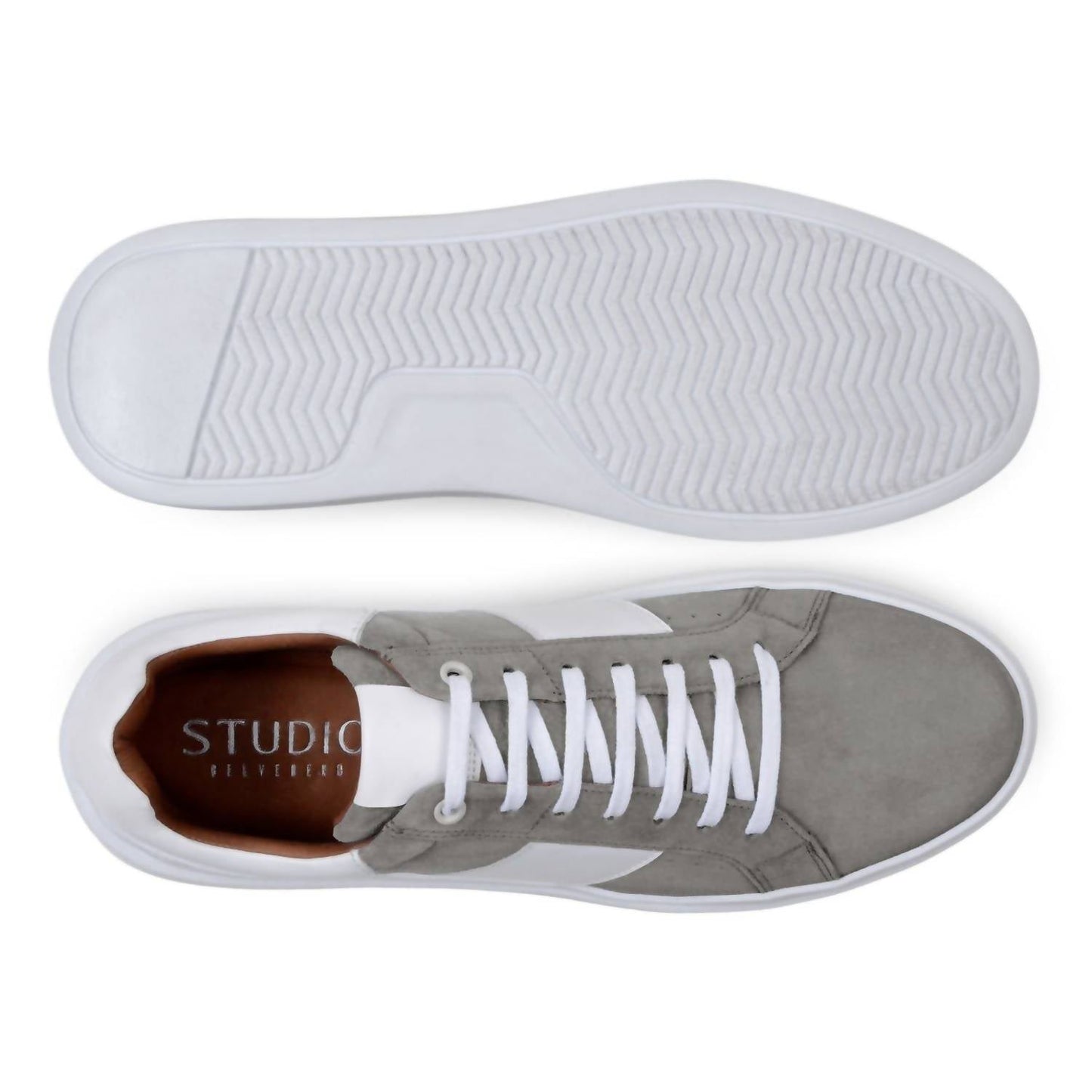 Belvedere - Men's Olivier Suede Leather Sneakers