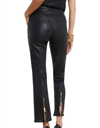 L'Agence - Ginny High Rise Straight Jeans