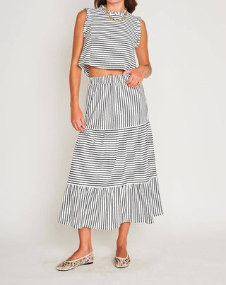 Dra Los Angeles - Maya Stripe Skirt