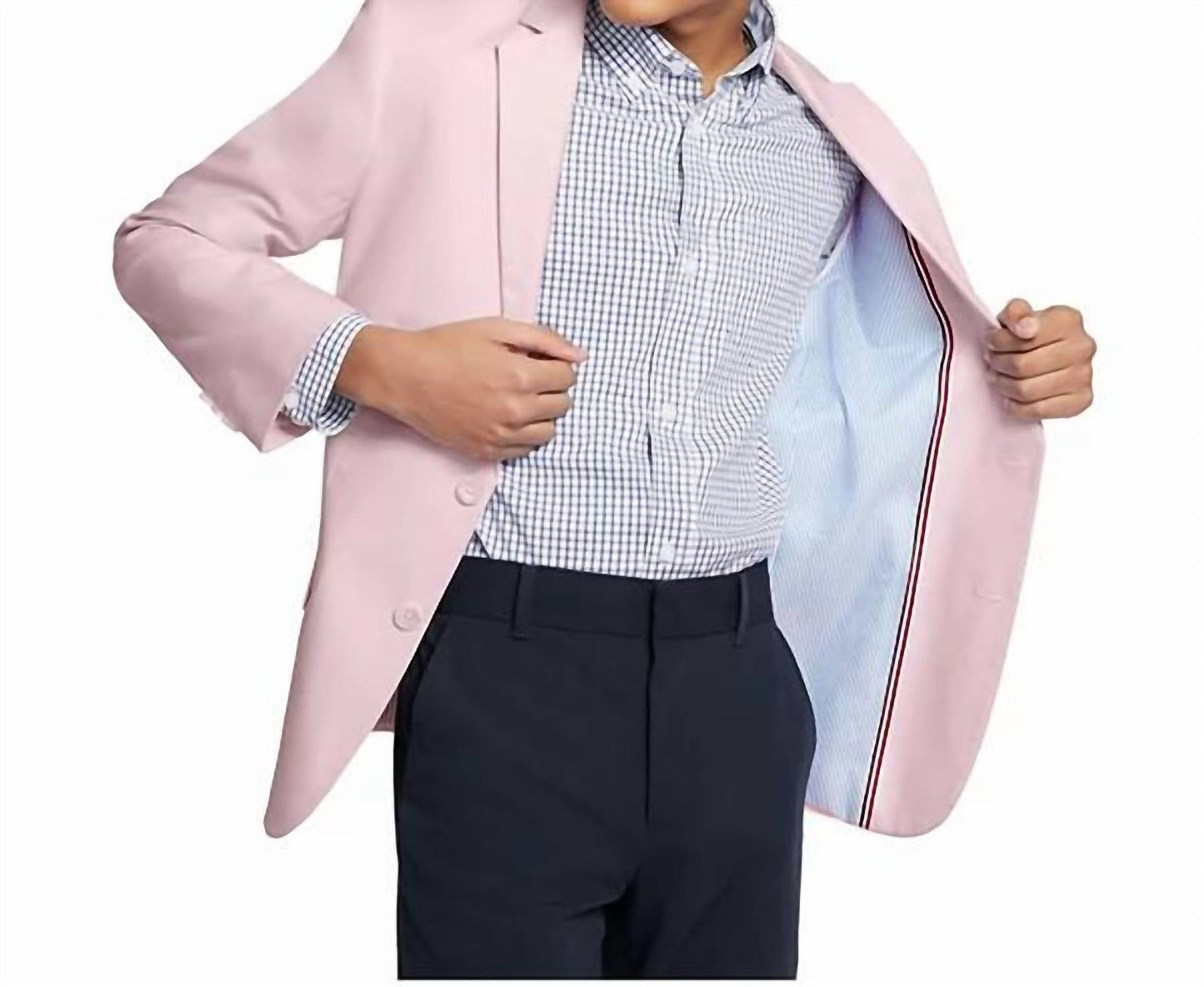 Tommy Hilfiger - Big Boys Modern-fit Stretch Oxford Sport Coat