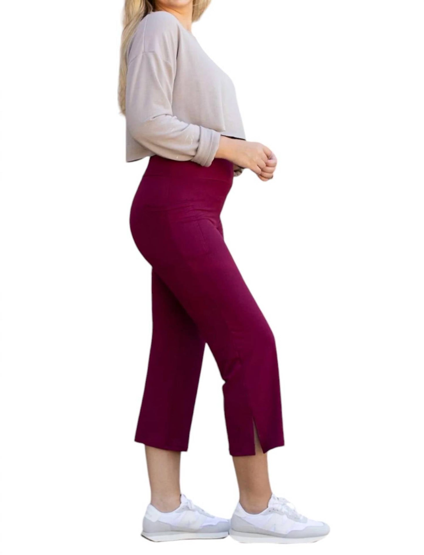Julia Rose - Courtney High Waisted Gaucho Pants