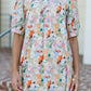 Lovelo - Abstract Floral Mini Dress
