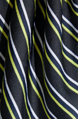 Alexander Wang - Striped Crinkled-Satin Camisole