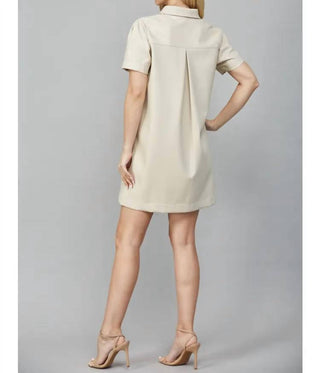 Fate - Buttoned Up Utility Mini Dress