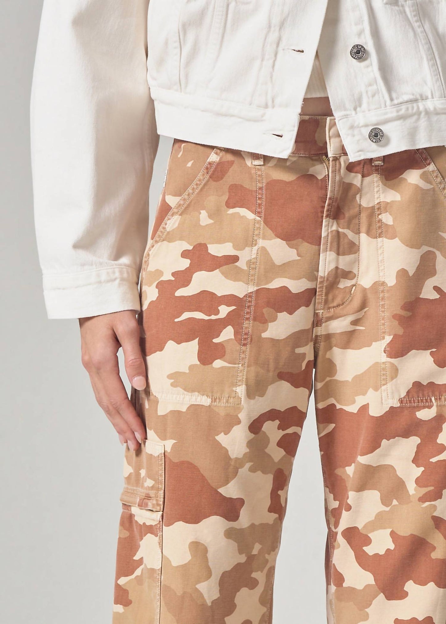 Citizens Of Humanity - Marcelle Low Slung Easy Cargo Jeans