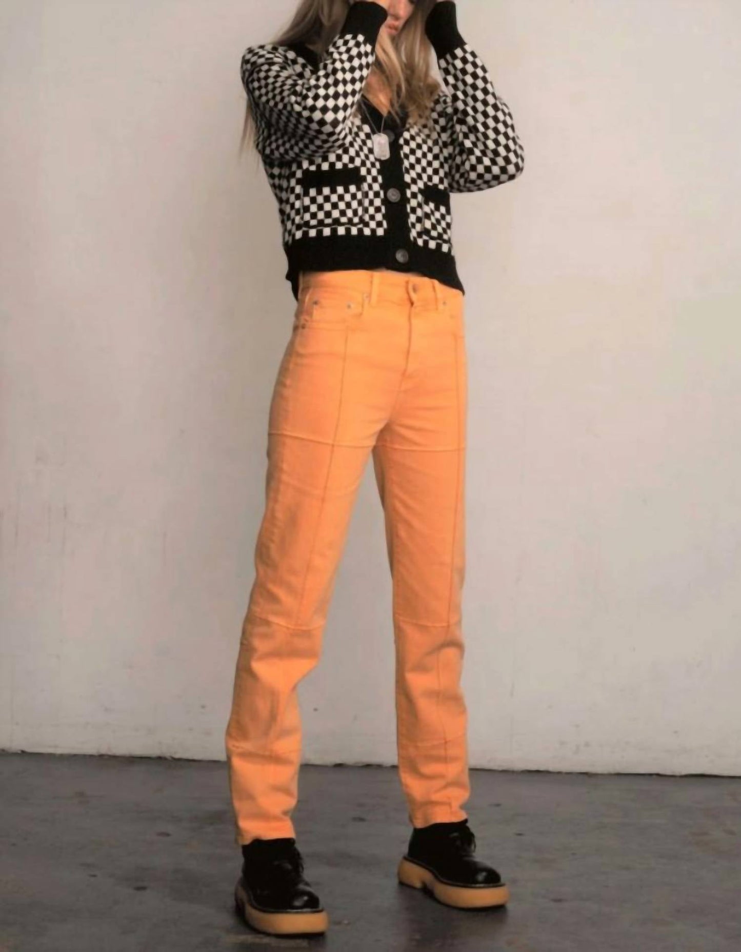 Pistola - Cassie Super High Rise Straight Jean