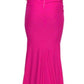 La Femme - Strapless gown with beaded top