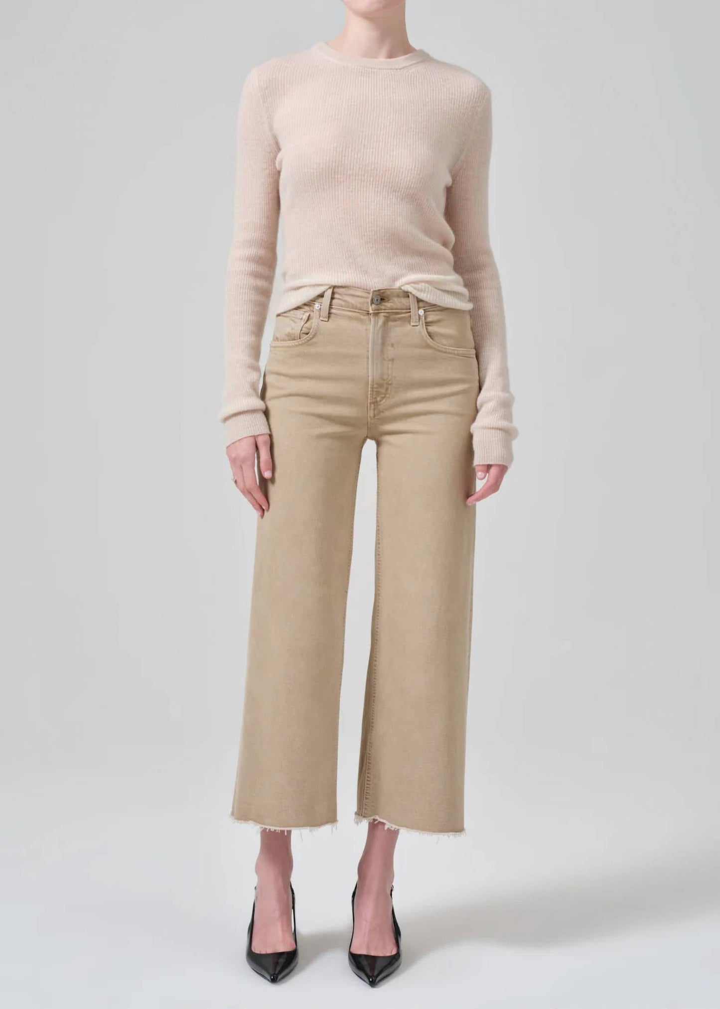 Citizens Of Humanity - Lyra Wide Leg Crop Jeans