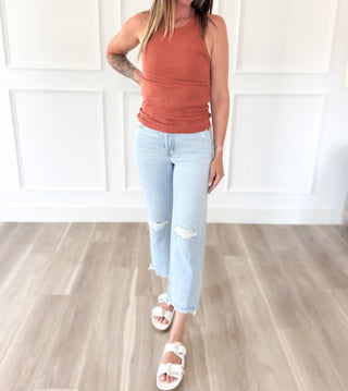 Pistola - Dayana Straight Crop Jeans