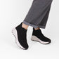 Bussola - Women's Bettina Nero Stretch Knit