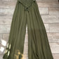 Apple Tree Apparel - Women's Side Open Wide Leg Pants