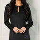 Angel Apparel - Vegan Leather/Suede Front Pocket Dress
