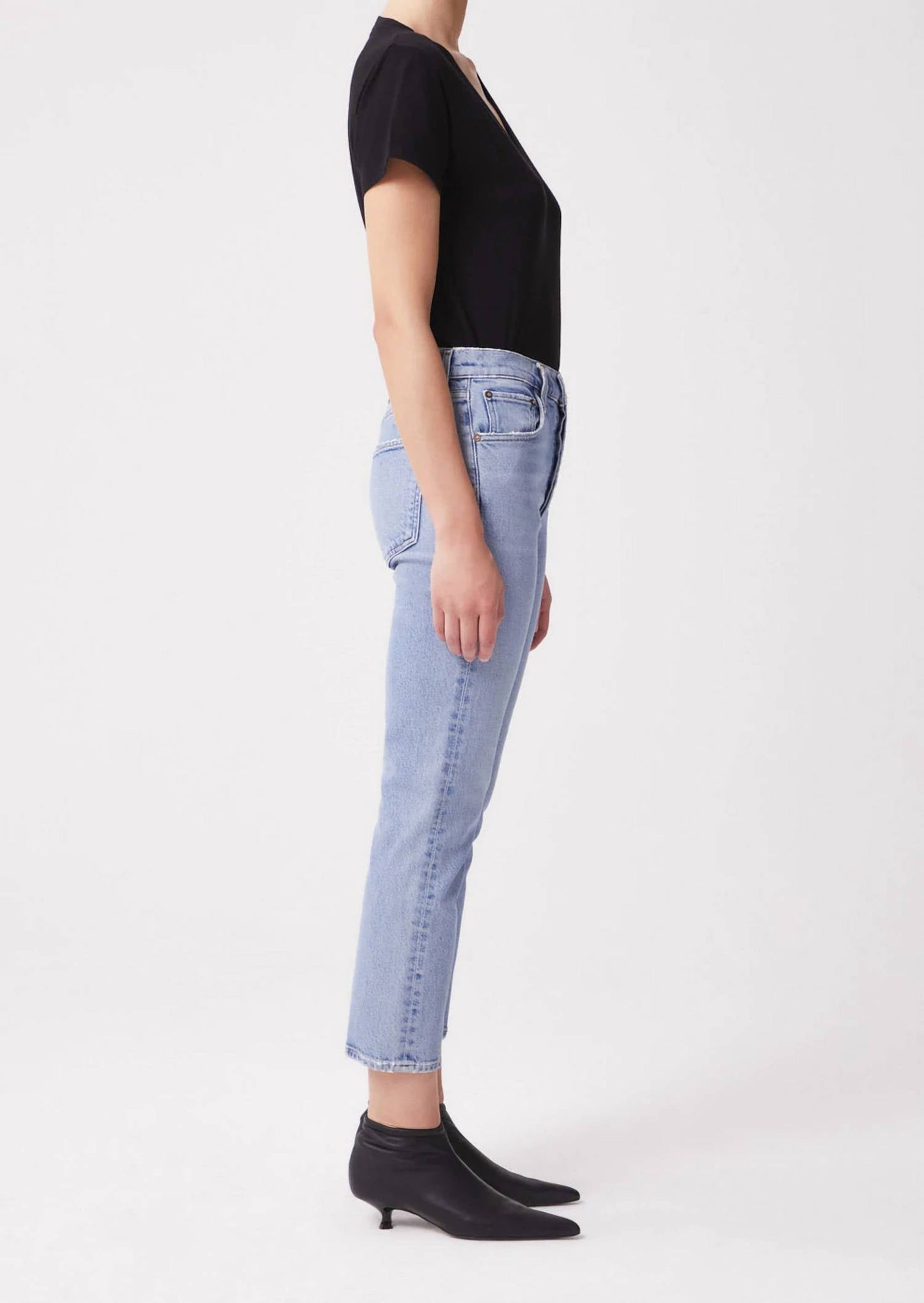 Agolde - RILEY HIGH RISE STRAIGHT CROP JEAN