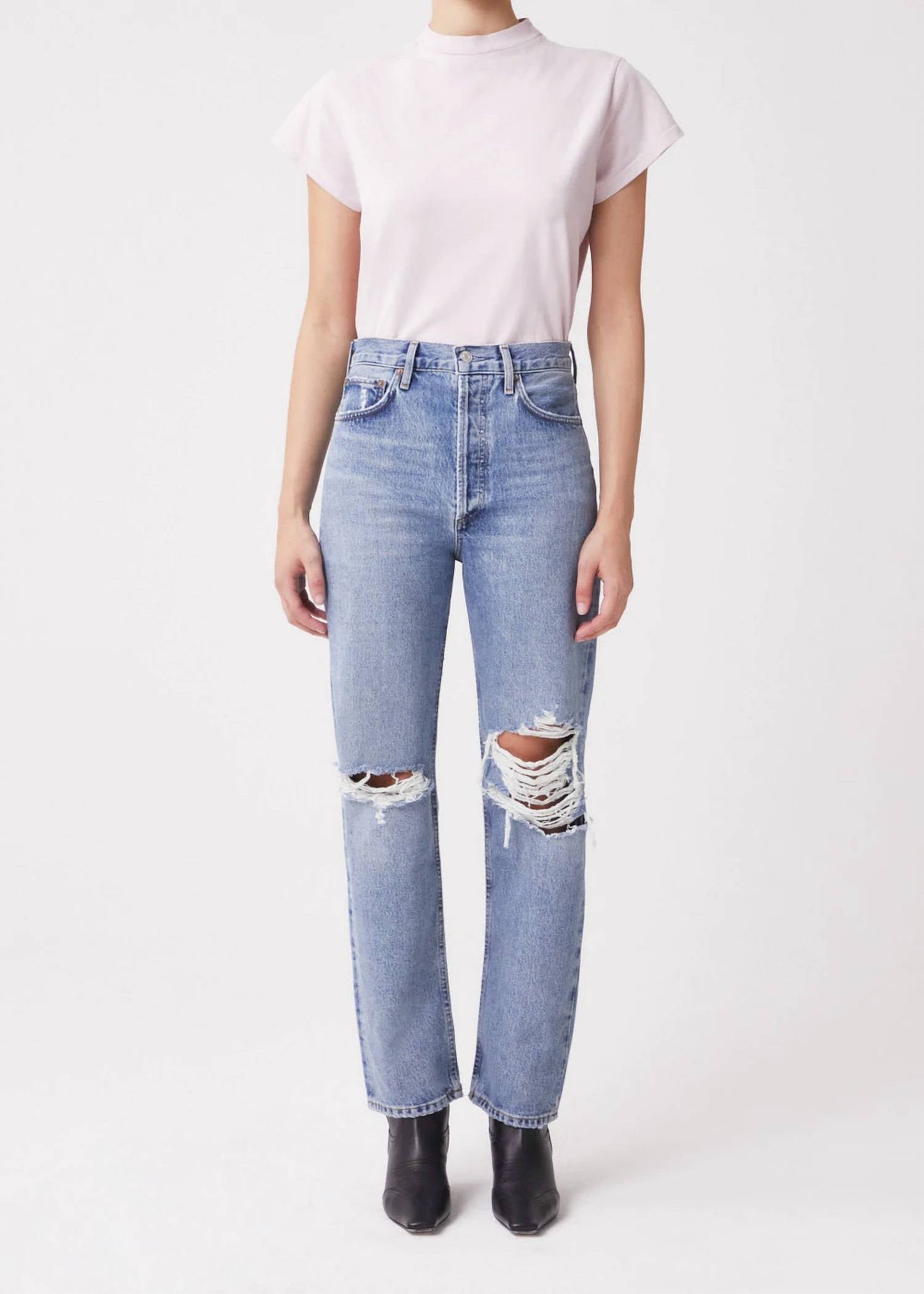 Agolde - 90'S PINCH WAIST HIGH RISE STRAIGHT JEAN