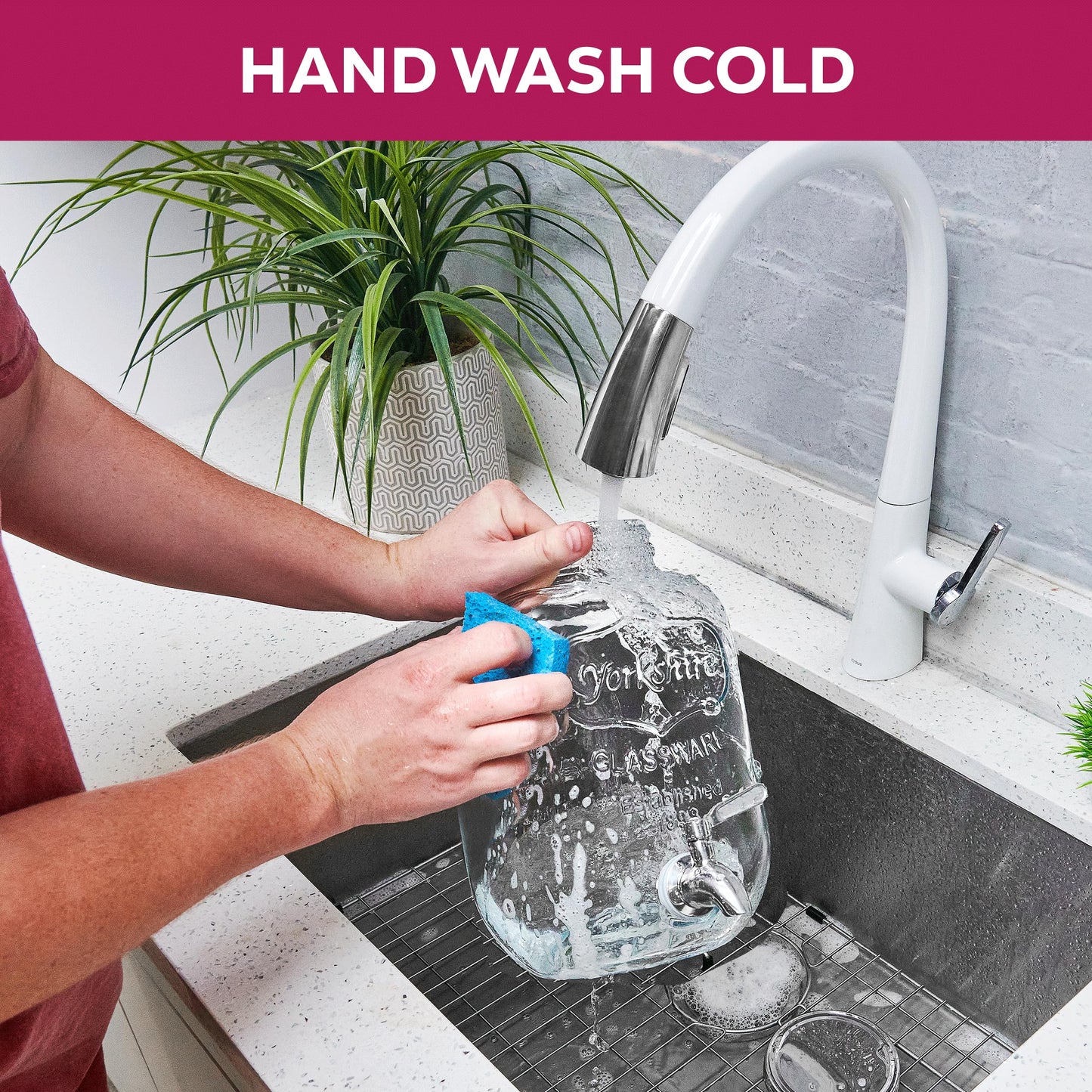 Glass Drink Dispenser