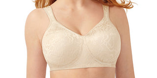 Playtex Women's 18 Hour Ultimate Lift & Support Wirefree Bra Mother Of Pearl Size 40D