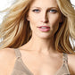 Bali Women's Double Support Spa Closure Wirefree Bra Soft Taupe