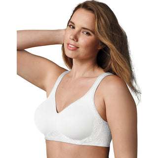 Playtex Women's 18 Hour Seamless Smoothing Wirefree Bra White