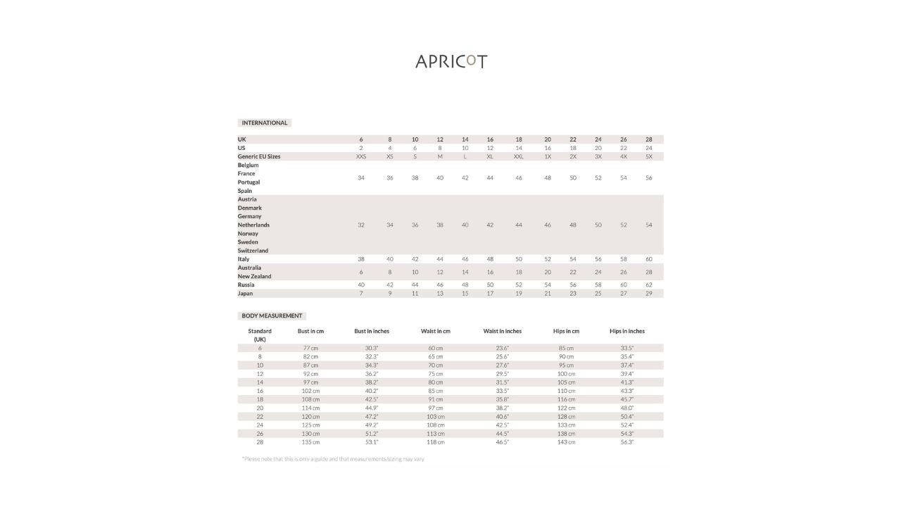 Apricot - Embroidered Palm Tree Dress