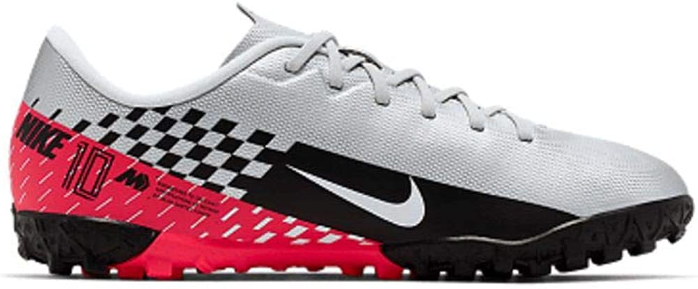 Nike Unisex Youth Mercurial Vapor 13 Academy Njr Neymar Turf Shoes Black Size 2.5Y